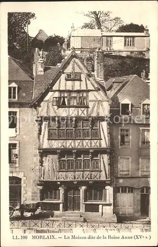 Morlaix La Maison dite de la Reine Anne Kat. Morlaix