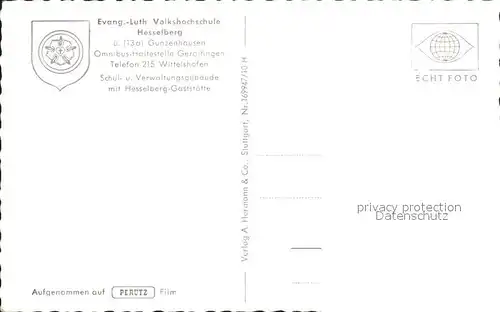 Hesselberg Gunzenhausen Volkshochschule / Gunzenhausen /Weissenburg-Gunzenhausen LKR
