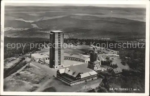 Feldberg Taunus Hotel Feldbergerhof Fliegeraufnahme Kat. Schmitten