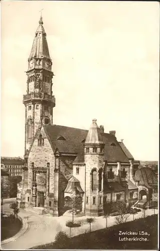 Zwickau Sachsen Lutherkirche Kat. Zwickau