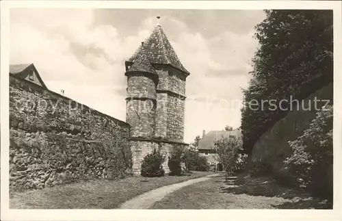 Schmalkalden Kristallturm Zwinger Kat. Schmalkalden