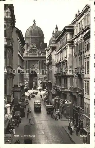 Wien Kohlmarkt Kat. Wien