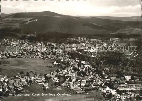 Braunlage Fliegeraufnahme Kat. Braunlage Harz