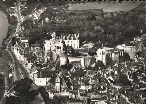 Amboise Fliegeraufnahme Chapelle Saint Hubert Loire Kat. Amboise