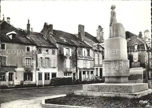 Langres Statue Jeanne d`Arc Kat. Langres