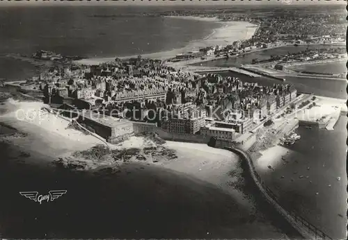 Saint Malo Ille et Vilaine Bretagne Fliegeraufnahme Kat. Saint Malo