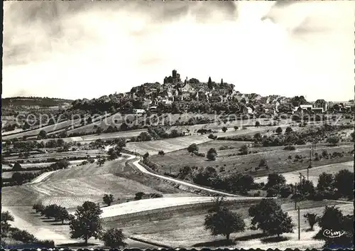 Vezelay Fliegeraufnahme Kat. Vezelay