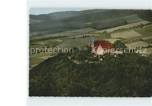 Spangenberg Hessen Fliegeraufnahme Schloss ehem. Jagdschloss Kat. Spangenberg