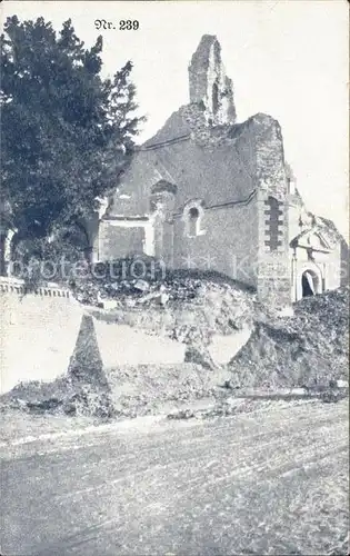 Laon Aisne Ruine Kirche Nr. 239 Kat. Laon