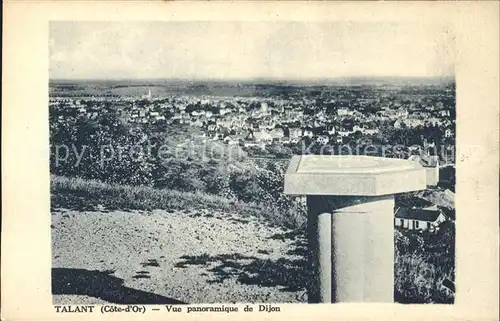 Talant Vue panoramique de Dijon Kat. Talant