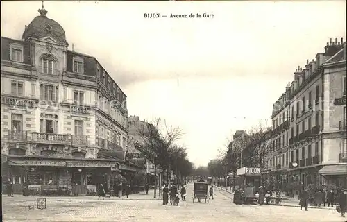 Dijon Cote d Or Avenue de la Gare Kat. Dijon