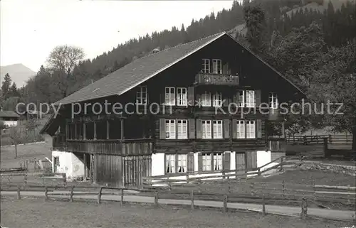 Kandergrund Ferienheim der Methodisten Kirche Birsfelden Kat. Kandergrund