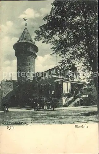 Koeln Rhein Ulrepforte Turm Kat. Koeln
