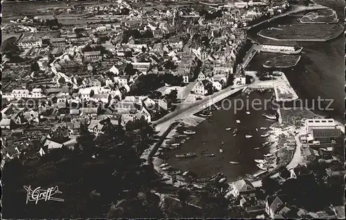 Le Croisic Vue aerienne Port Bassins et ensemble de la Ville Kat. Le Croisic