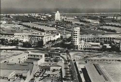 Casablanca Vue generale du Port vue aerienne Kat. Casablanca
