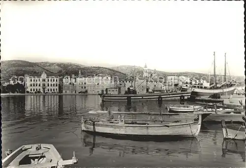 Trogir Trau Hafen Kat. Trogir