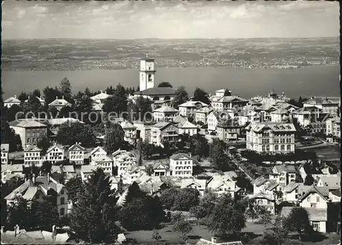 Heiden AR Ortsansicht mit Kirche Klima Kurort Bodensee Kat. Heiden