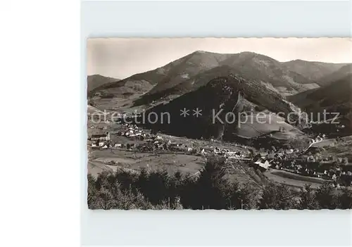 Altsimonswald Panorama Schwarzwald Kat. Simonswald