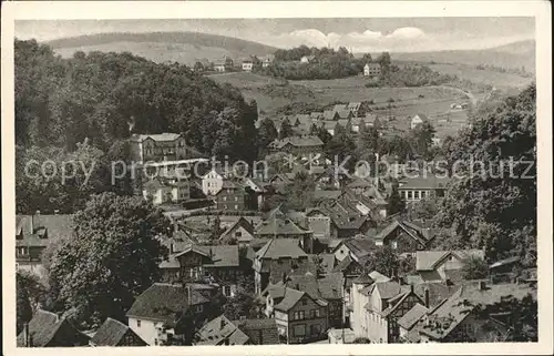 Bad Thal Ruhla Panorama Thueringer Wald Kat. Ruhla