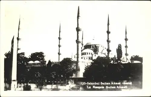Istanbul Constantinopel Mosquee Sultan Ahmed Moschee
