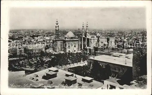 Cairo Egypt Sultan Hassan and Rifaieh Mosques Moschee Kat. Cairo