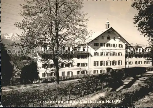 Bad Adelholzen Oberbayern Krankenhaus Kat. Siegsdorf