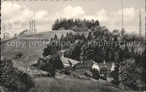 Bischofsheim Rhoen Kloster Kreuzberg Sender Serie Schoenes Deutschland Die Rhoen Kat. Bischofsheim a.d.Rhoen