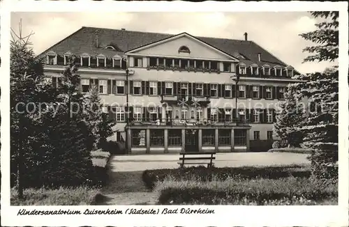 Bad Duerrheim Kindersanatorium Luisenheim Kat. Bad Duerrheim