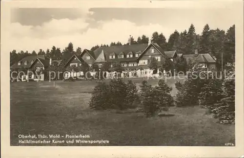 Oberhof Thueringen Pionierheim Heilklimatischer Kurort Wintersportplatz Kat. Oberhof Thueringen