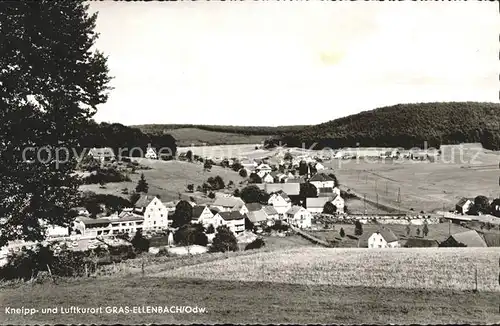 Grasellenbach Gesamtansicht Kneipp und Luftkurort Kat. Grasellenbach