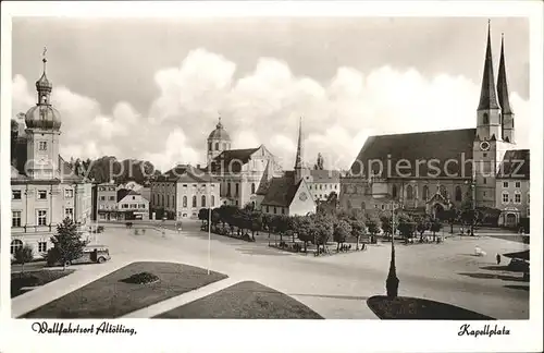 Altoetting Kapellplatz Kirche Wallfahrtsort Kat. Altoetting