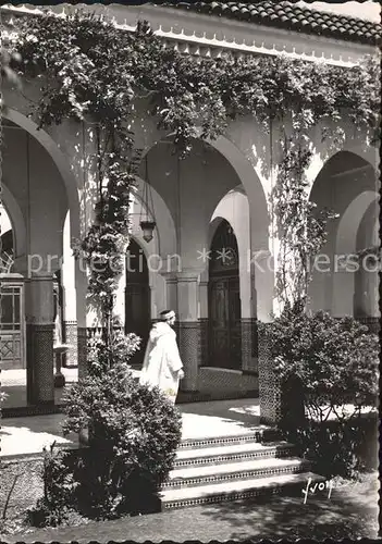 Paris Institut Musulman Mosquee Petit Patio Cour d honneur Kat. Paris