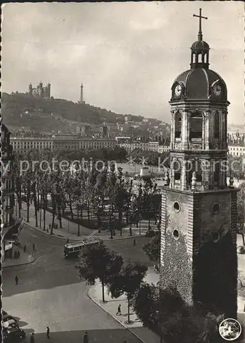 Lyon France Clocher Hopital de la Charite Place Saint Jean et Fourviere Kat. Lyon