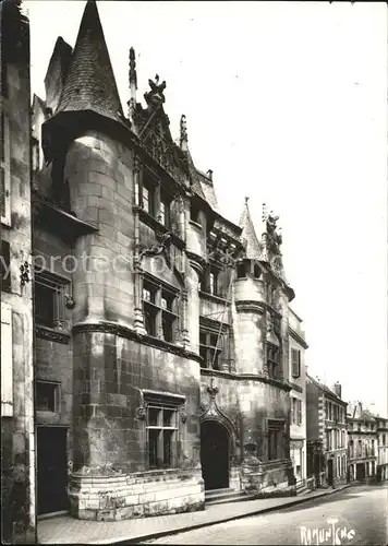 Poitiers Vienne Hotel Fume fin du XV siecle Faculte des lettres Kat. Poitiers