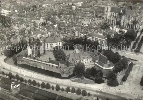 Nantes Loire Atlantique Chateau des Ducs Cathedrale vue aerienne Kat. Nantes