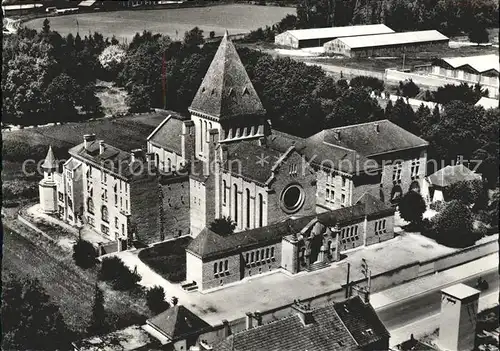 Sens Monastere de la Nativite des Soeurs Dominicaines vue aerienne Kat. Sens