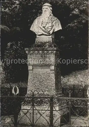 Amboise Statue de Leonard de Vinet Monument Chateau Kat. Amboise