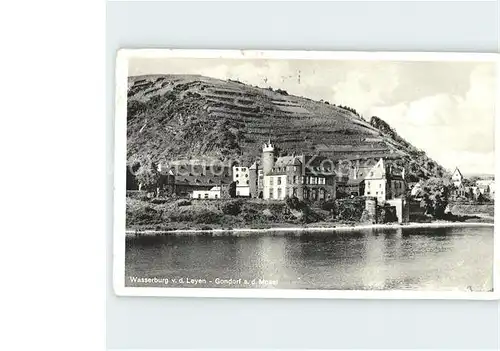 Gondorf Mosel Wasserburg von der Leyen Mosel / Kobern-Gondorf /Mayen-Koblenz LKR