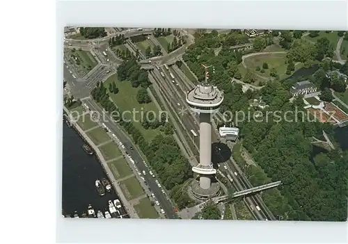 Rotterdam Euromast Fliegeraufnahme Kat. Rotterdam