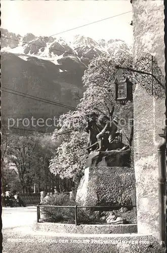 Innsbruck Denkmal Tiroler Freiheitskaempfer Kat. Innsbruck