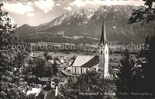 Niederndorf Kufstein Kaisergebirge  / Kufstein /Tiroler Unterland