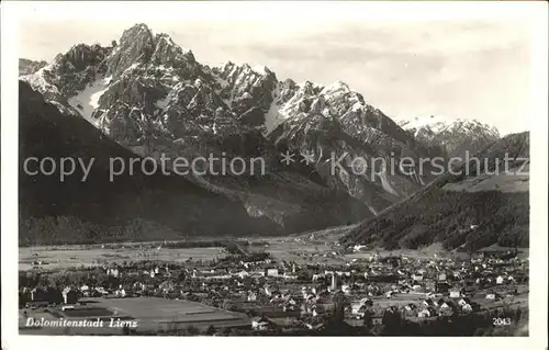 Lienz Tirol Ortsansicht Kat. Lienz