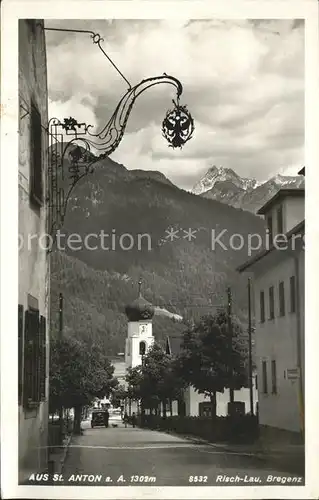 St Anton Arlberg Strassenansicht Kat. St. Anton am Arlberg