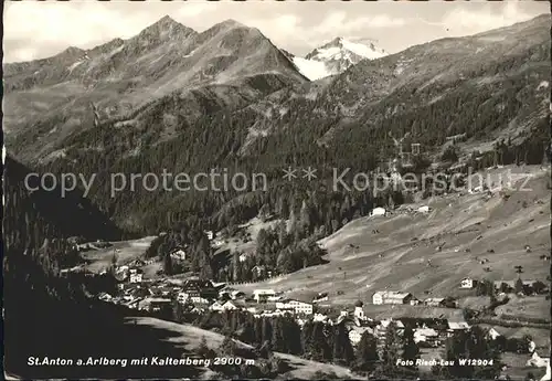 St Anton Arlberg Kaltenberg  Kat. St. Anton am Arlberg