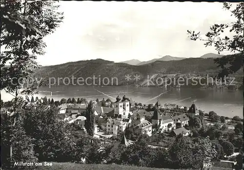 Millstatt Kaernten Teilansicht Kat. Millstatt Millstaetter See