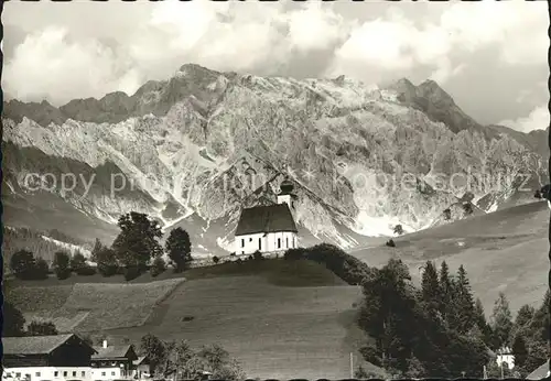 Dienten Hochkoenig Bergkirche Kat. Dienten am Hochkoenig