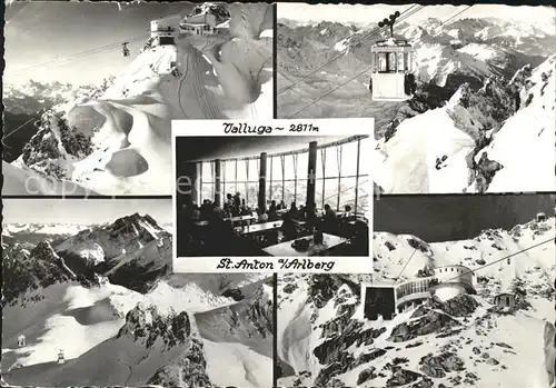 St Anton Arlberg Valluga Luftseilbahn  Kat. St. Anton am Arlberg