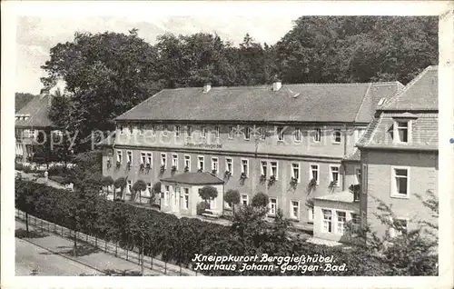 Berggiesshuebel Kurhaus Johann Georgen Bad Kat. Bad Gottleuba Berggiesshuebel