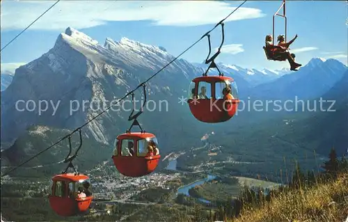 Banff Canada Cablecar Mount Norquay Kat. Banff