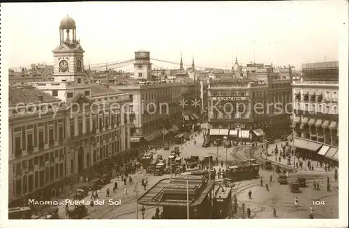 Madrid Spain Puerta del Sol Kat. Madrid